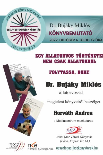 Dr. Bujáky Miklós könyvbemutató