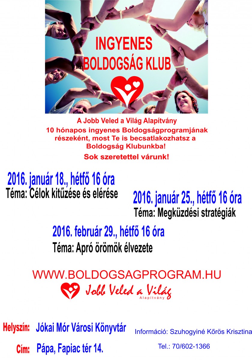 Boldogságprogram