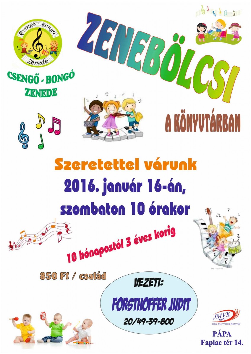 Zenebölcsi